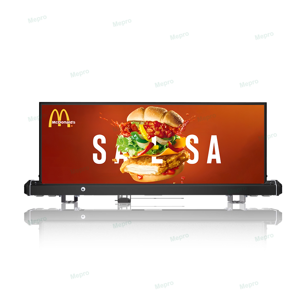 Taxi LED Dual-Sided Roof Display Solution